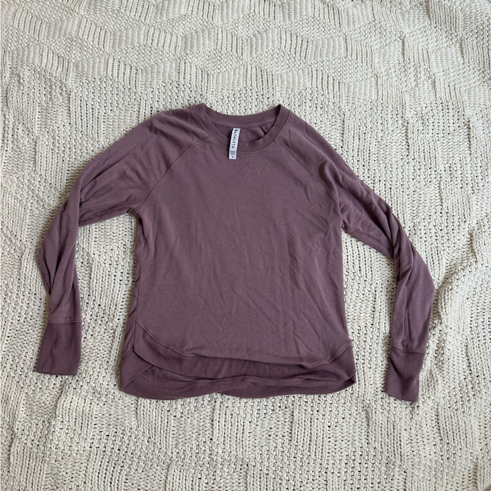 Athleta purple soft long sleeve